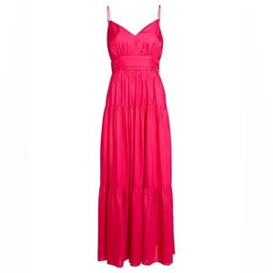 Intermix Noelle Silk Blend Maxi Dress